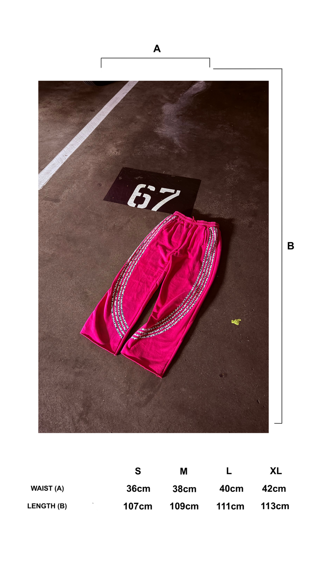 “Pink Panther” Sweats